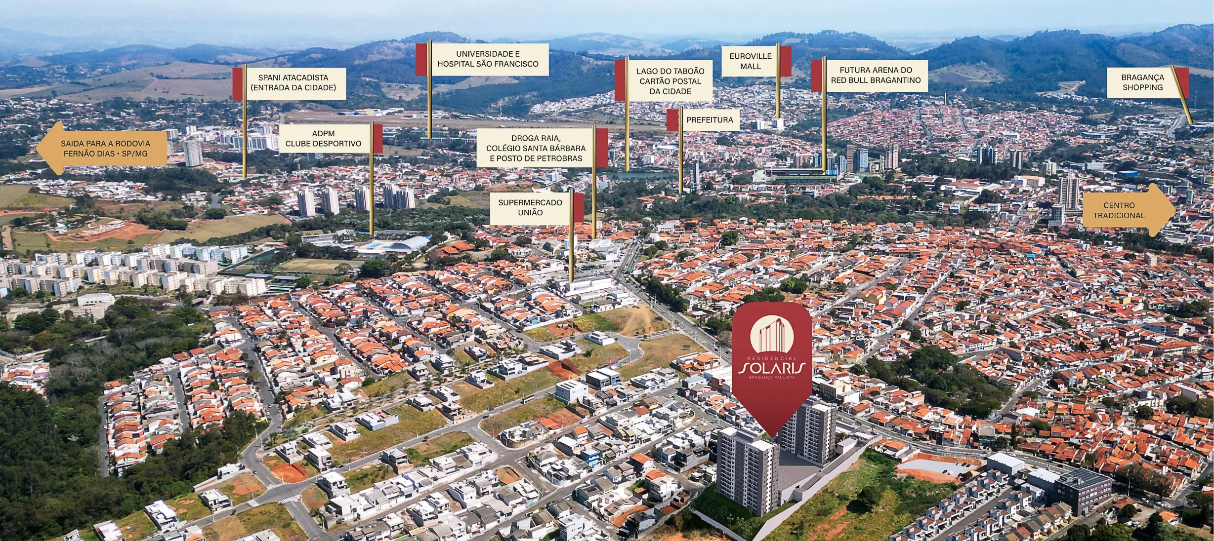 Localização Residencial Solaris